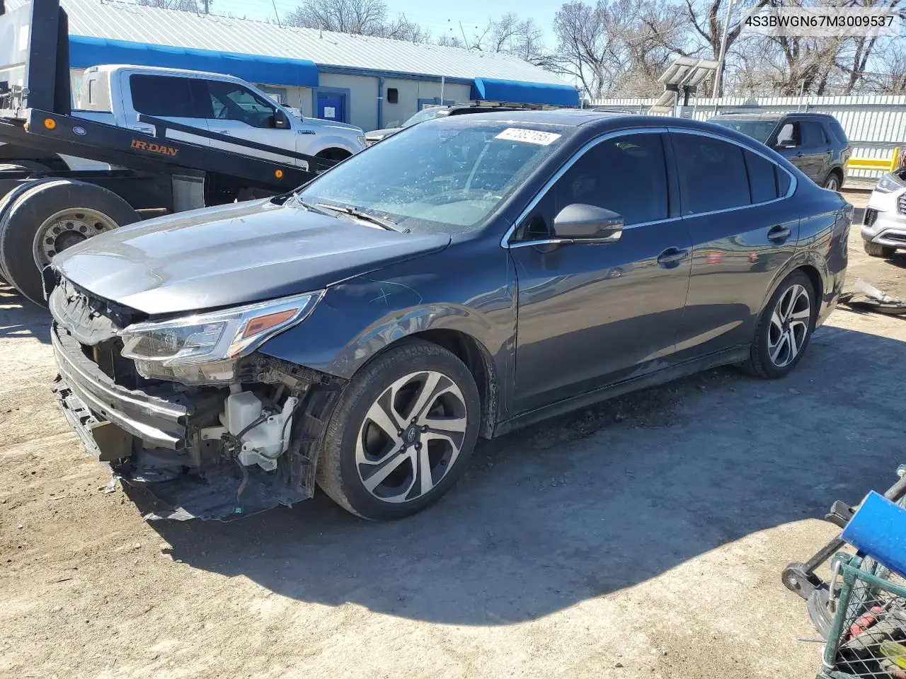 2021 Subaru Legacy Limited Xt VIN: 4S3BWGN67M3009537 Lot: 47382155