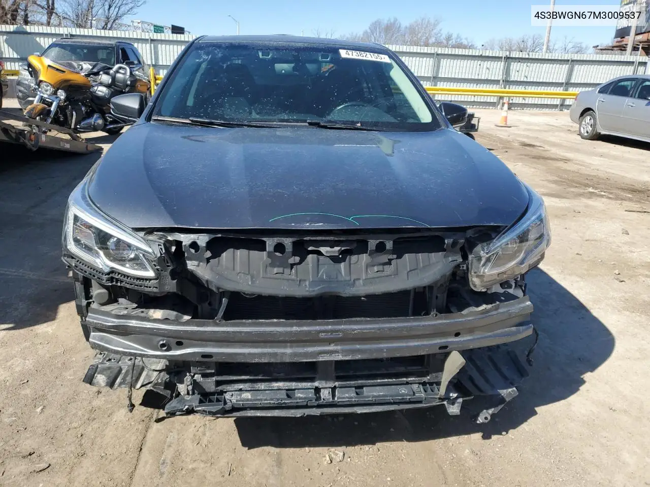 2021 Subaru Legacy Limited Xt VIN: 4S3BWGN67M3009537 Lot: 47382155