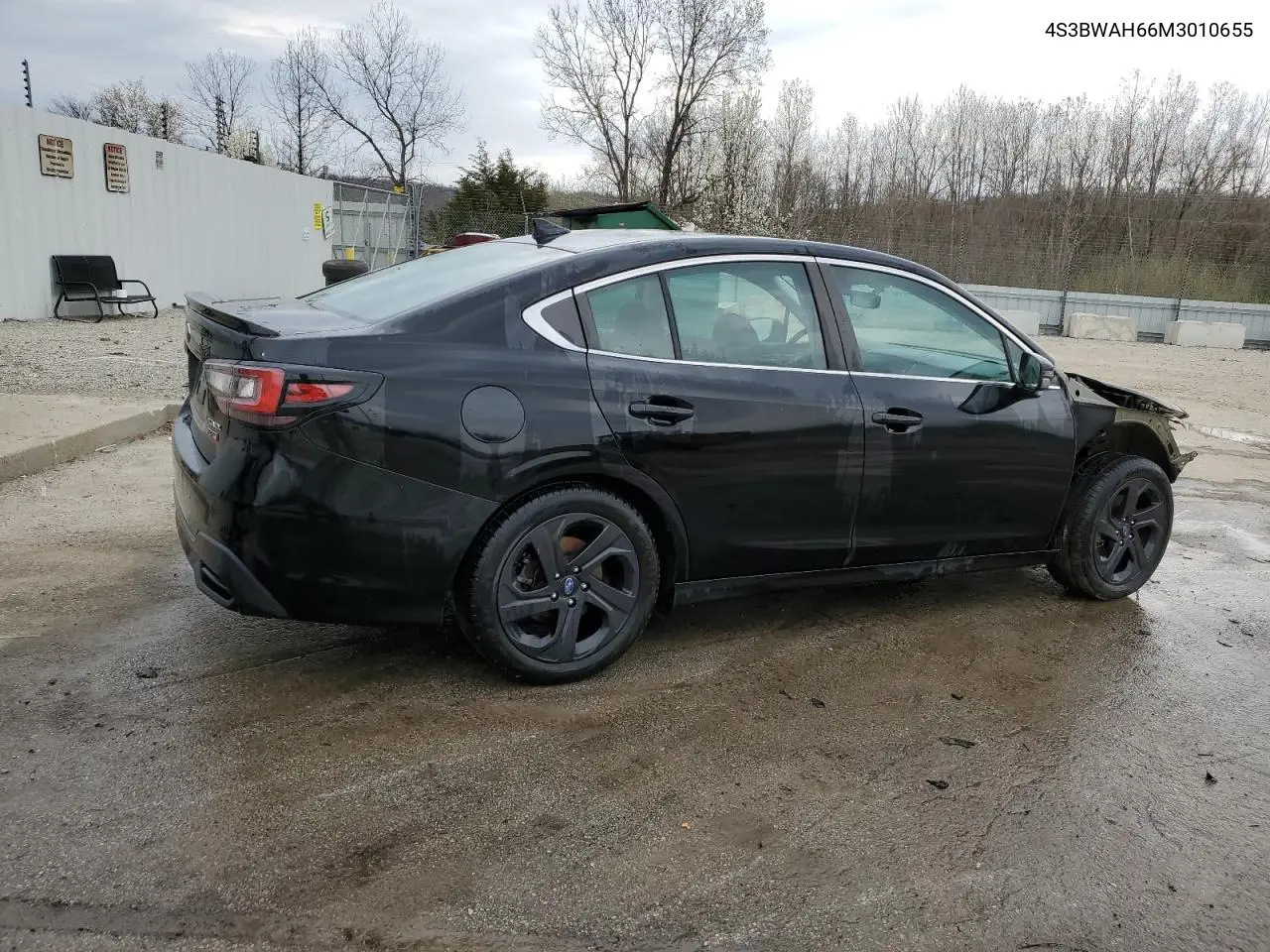 2021 Subaru Legacy Sport VIN: 4S3BWAH66M3010655 Lot: 50642275
