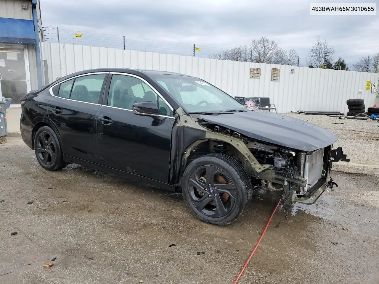 2021 Subaru Legacy Sport VIN: 4S3BWAH66M3010655 Lot: 50642275