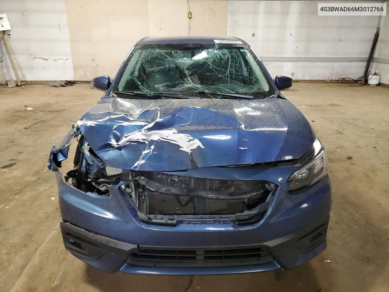 2021 Subaru Legacy Premium VIN: 4S3BWAD66M3012766 Lot: 52940995
