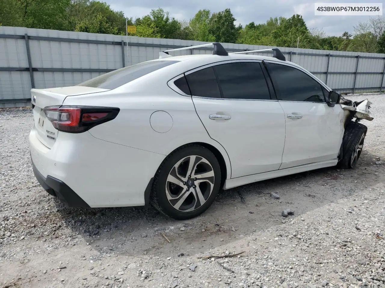 2021 Subaru Legacy Touring Xt VIN: 4S3BWGP67M3012256 Lot: 53285855