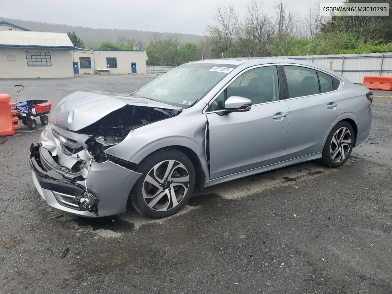 2021 Subaru Legacy Limited VIN: 4S3BWAN61M3010793 Lot: 53978325