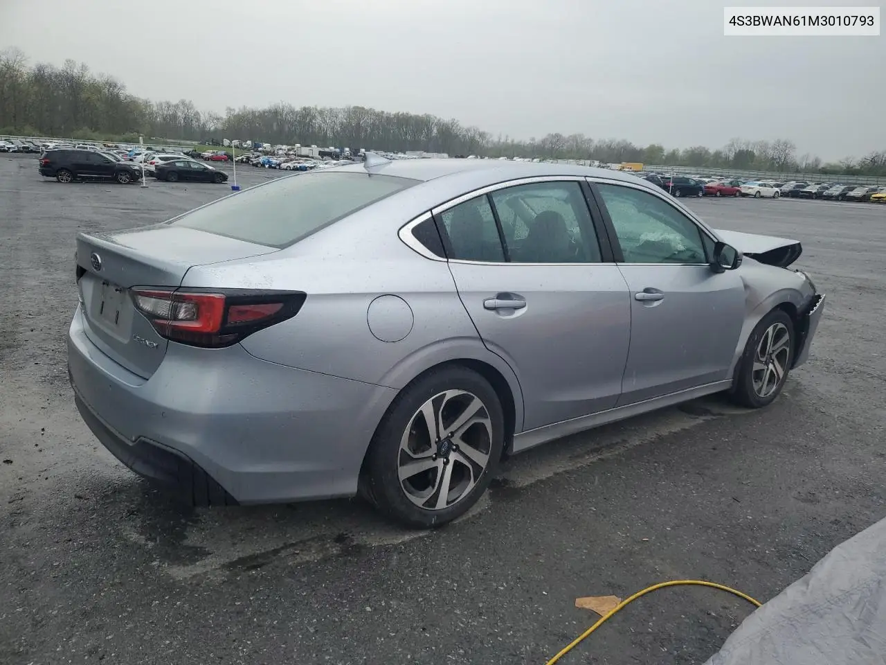 2021 Subaru Legacy Limited VIN: 4S3BWAN61M3010793 Lot: 53978325