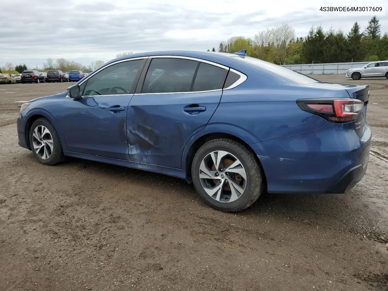 2021 Subaru Legacy Touring VIN: 4S3BWDE64M3017609 Lot: 54496195