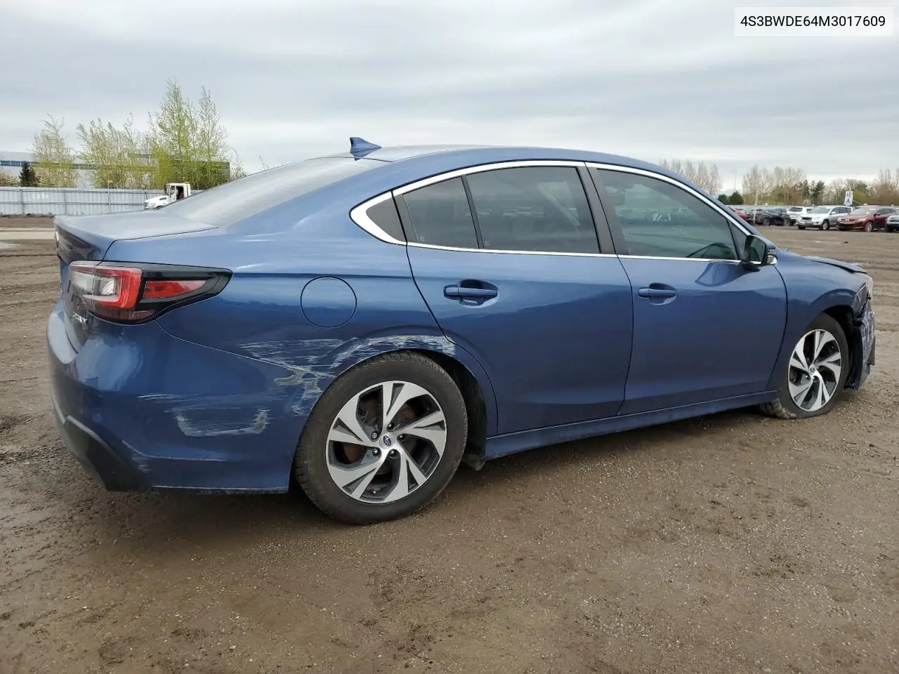 2021 Subaru Legacy Touring VIN: 4S3BWDE64M3017609 Lot: 54496195