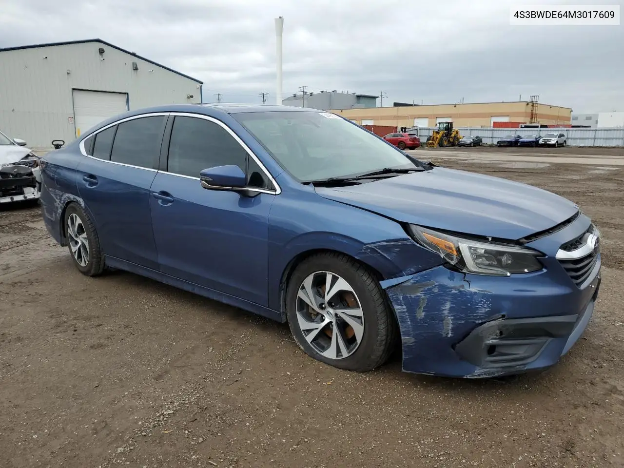 2021 Subaru Legacy Touring VIN: 4S3BWDE64M3017609 Lot: 54496195