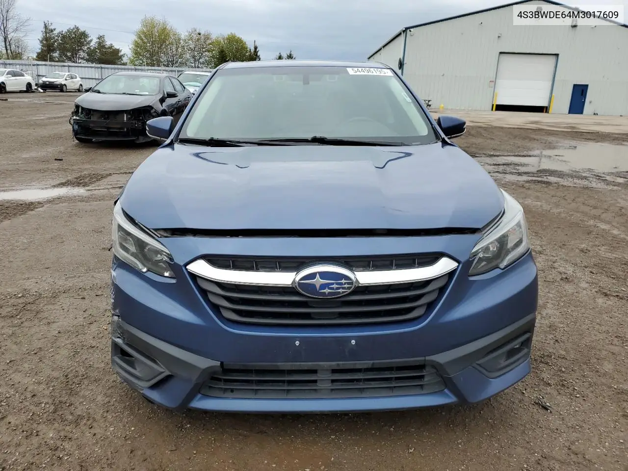 2021 Subaru Legacy Touring VIN: 4S3BWDE64M3017609 Lot: 54496195