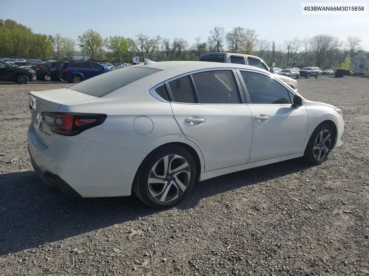 2021 Subaru Legacy Limited VIN: 4S3BWAN66M3015858 Lot: 54930405