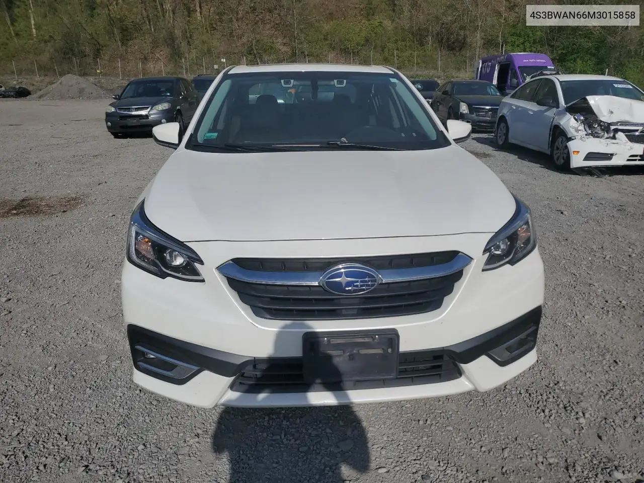 2021 Subaru Legacy Limited VIN: 4S3BWAN66M3015858 Lot: 54930405