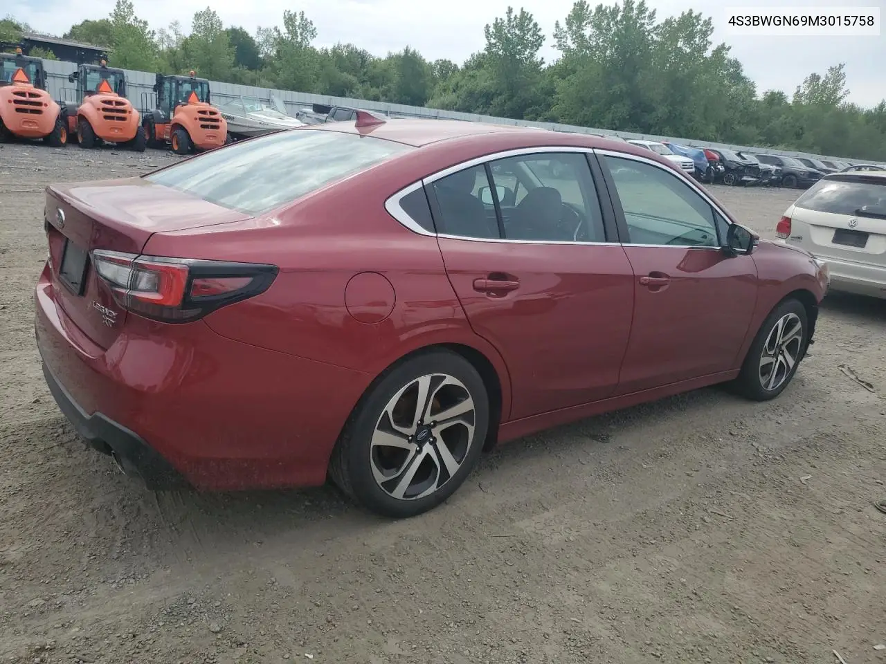 2021 Subaru Legacy Limited Xt VIN: 4S3BWGN69M3015758 Lot: 56466775