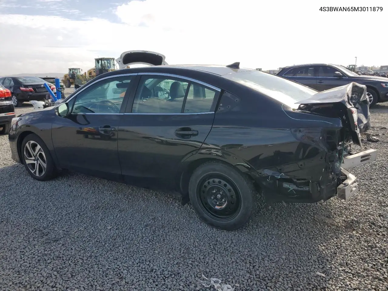 2021 Subaru Legacy Limited VIN: 4S3BWAN65M3011879 Lot: 56496515