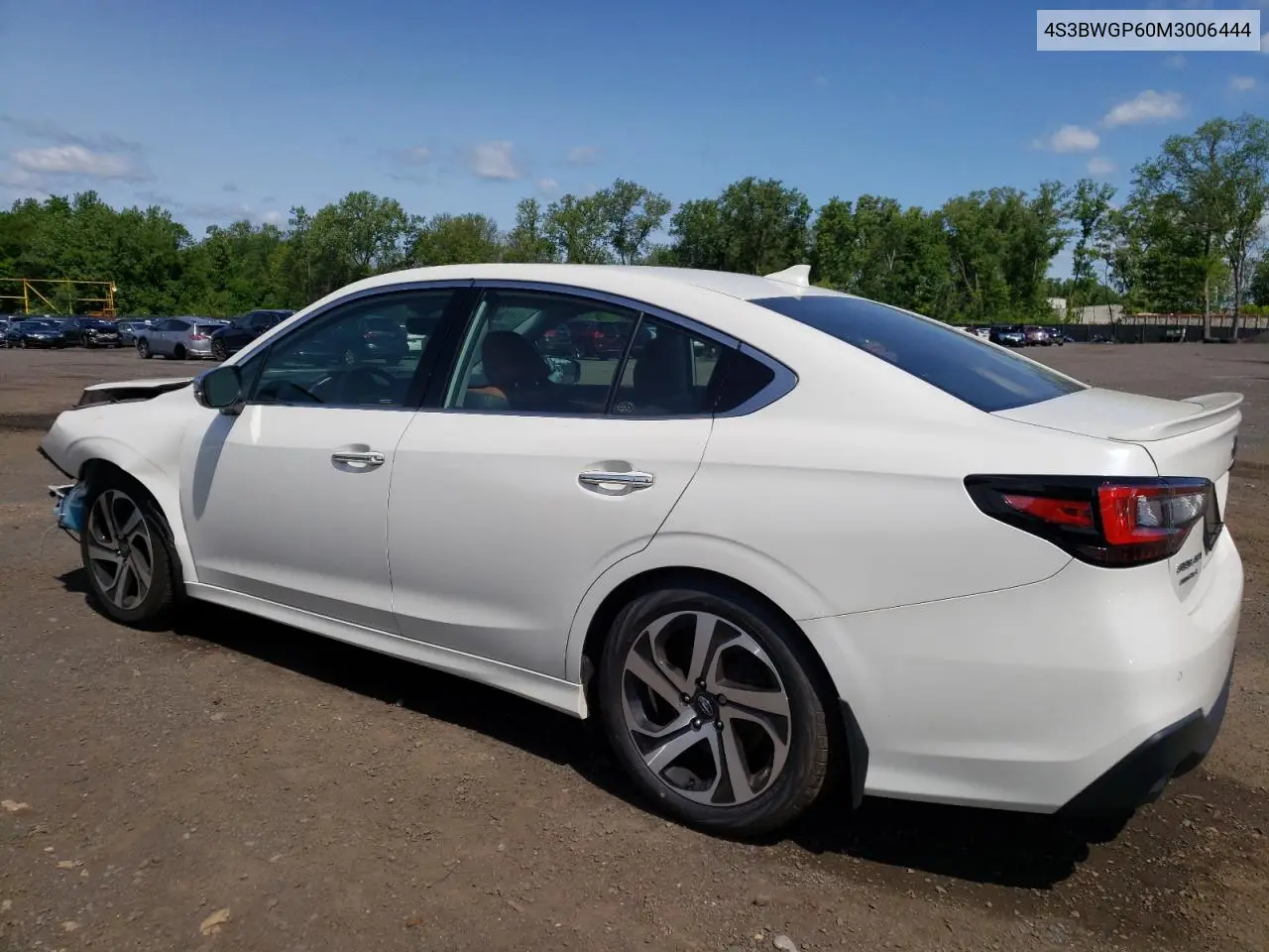 2021 Subaru Legacy Touring Xt VIN: 4S3BWGP60M3006444 Lot: 58849145