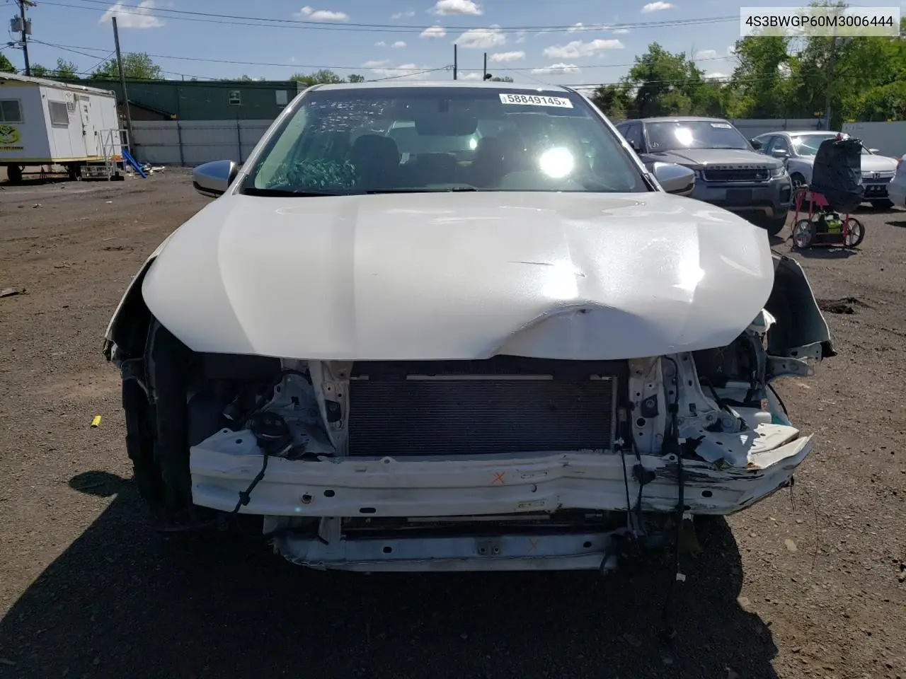 2021 Subaru Legacy Touring Xt VIN: 4S3BWGP60M3006444 Lot: 58849145