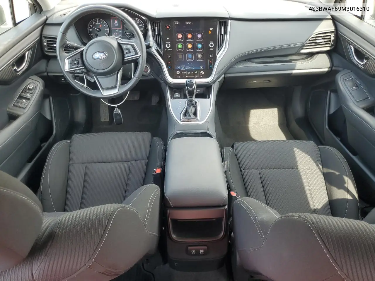 2021 Subaru Legacy Premium VIN: 4S3BWAF69M3016310 Lot: 59198255