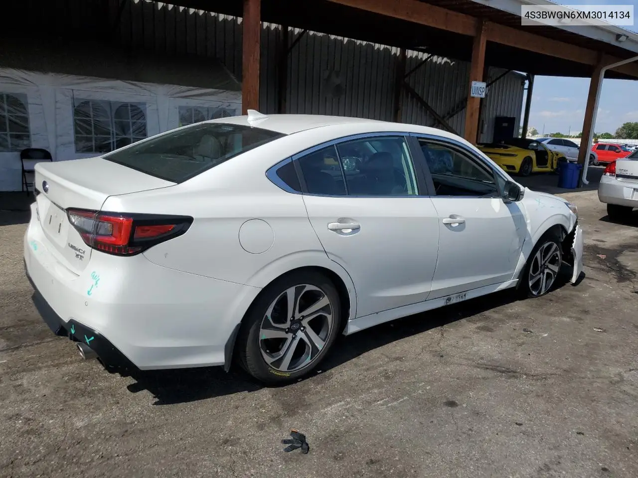 2021 Subaru Legacy Limited Xt VIN: 4S3BWGN6XM3014134 Lot: 59313285