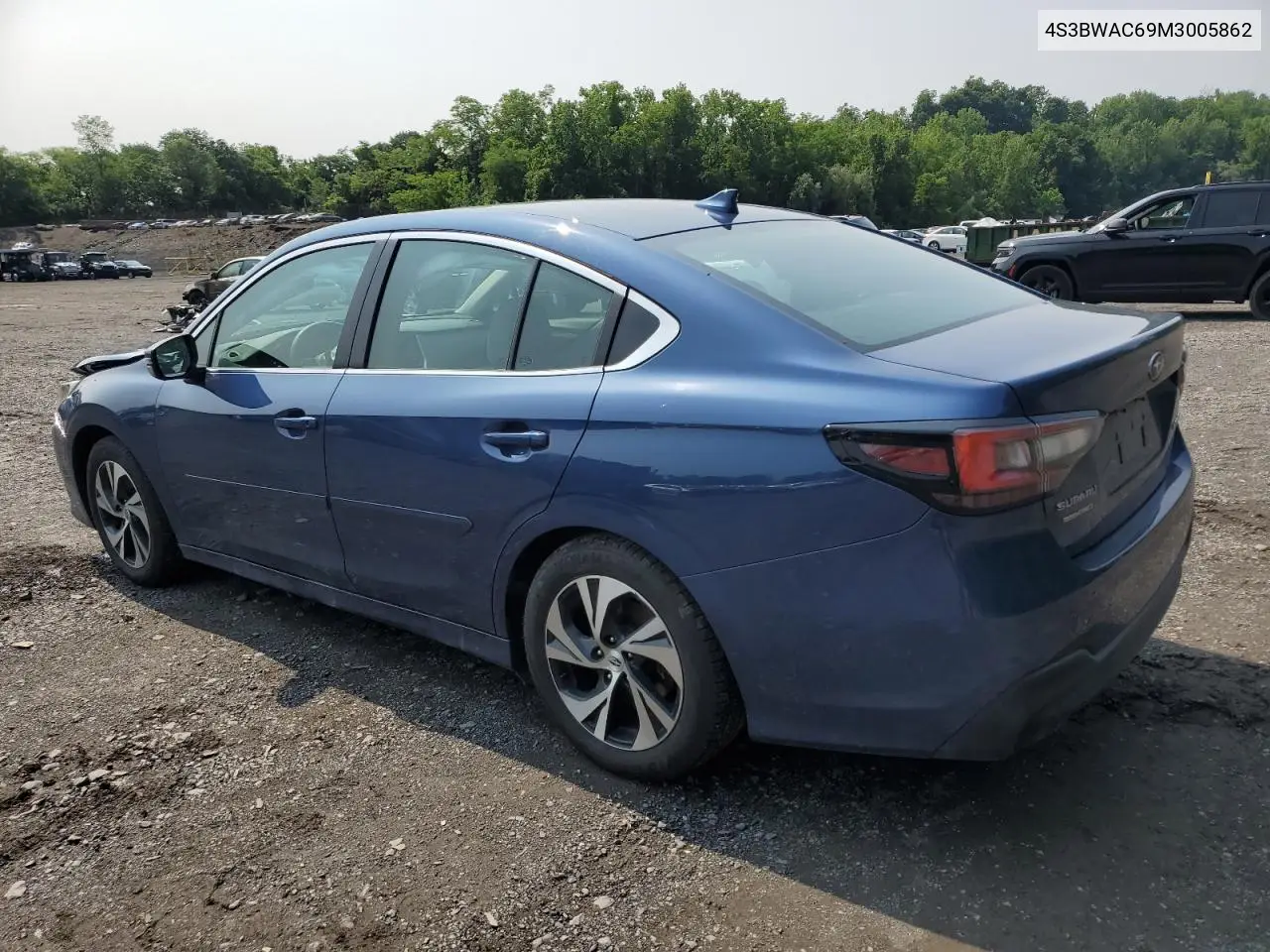 2021 Subaru Legacy Premium VIN: 4S3BWAC69M3005862 Lot: 60305075
