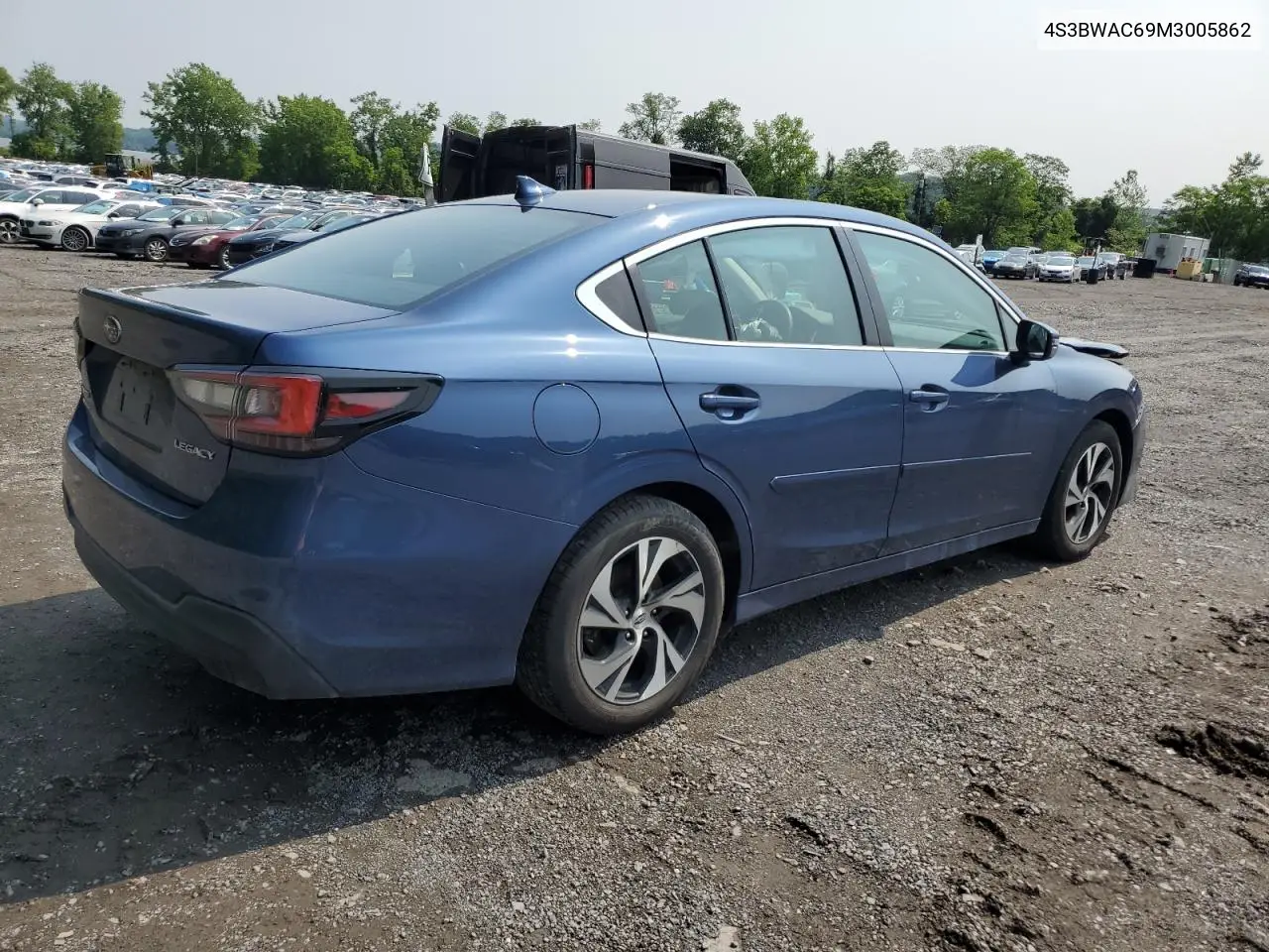 2021 Subaru Legacy Premium VIN: 4S3BWAC69M3005862 Lot: 60305075