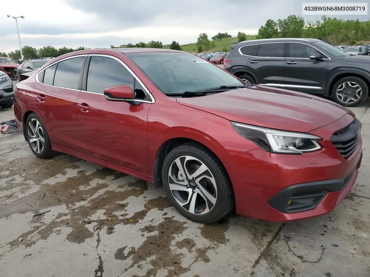 2021 Subaru Legacy Limited Xt VIN: 4S3BWGN68M3008719 Lot: 60918335