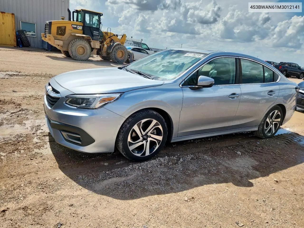 2021 Subaru Legacy Limited VIN: 4S3BWAN61M3012141 Lot: 62176215