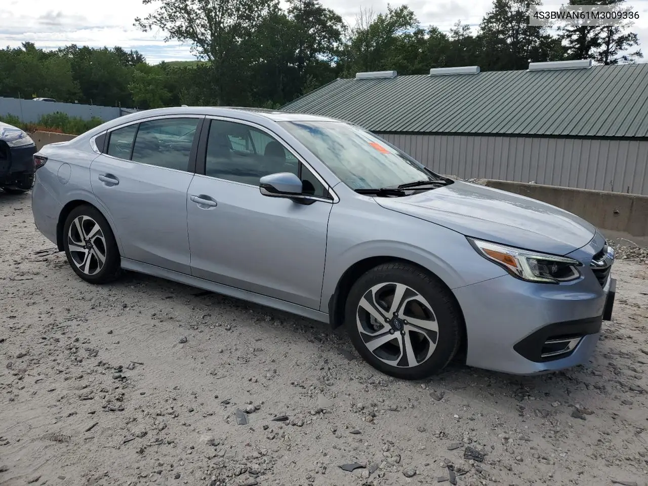 2021 Subaru Legacy Limited VIN: 4S3BWAN61M3009336 Lot: 65001125
