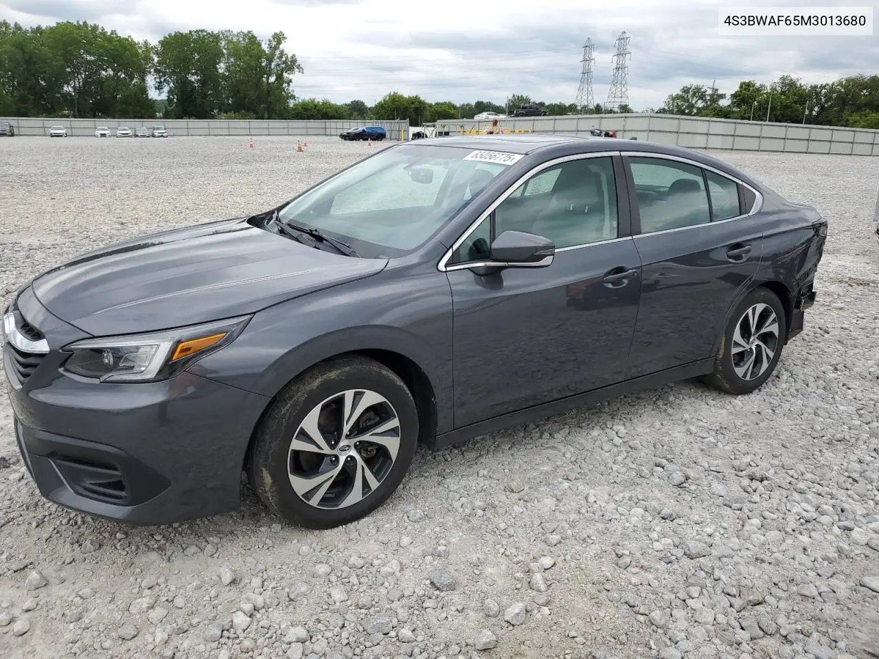 2021 Subaru Legacy Premium VIN: 4S3BWAF65M3013680 Lot: 65056775