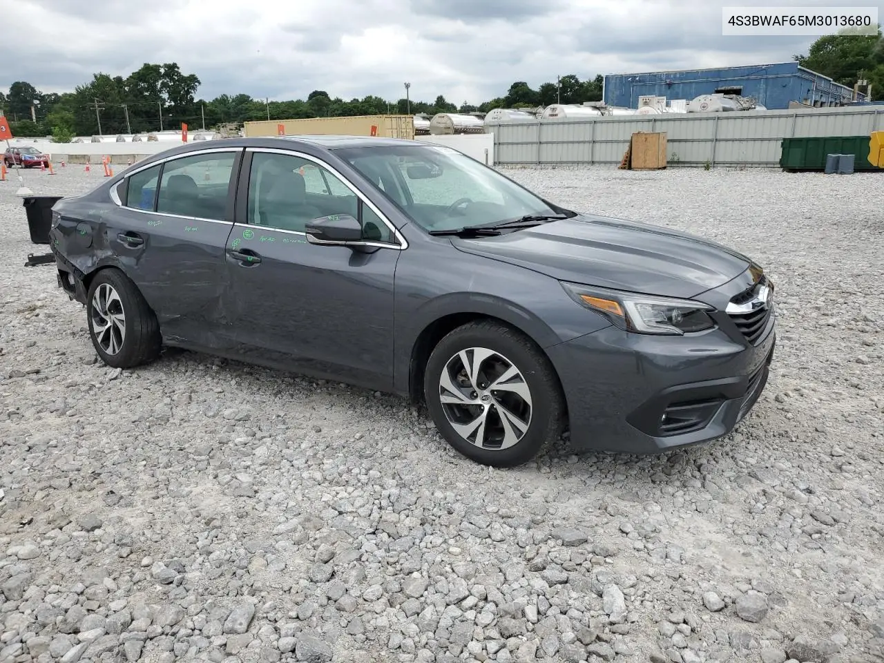 2021 Subaru Legacy Premium VIN: 4S3BWAF65M3013680 Lot: 65056775