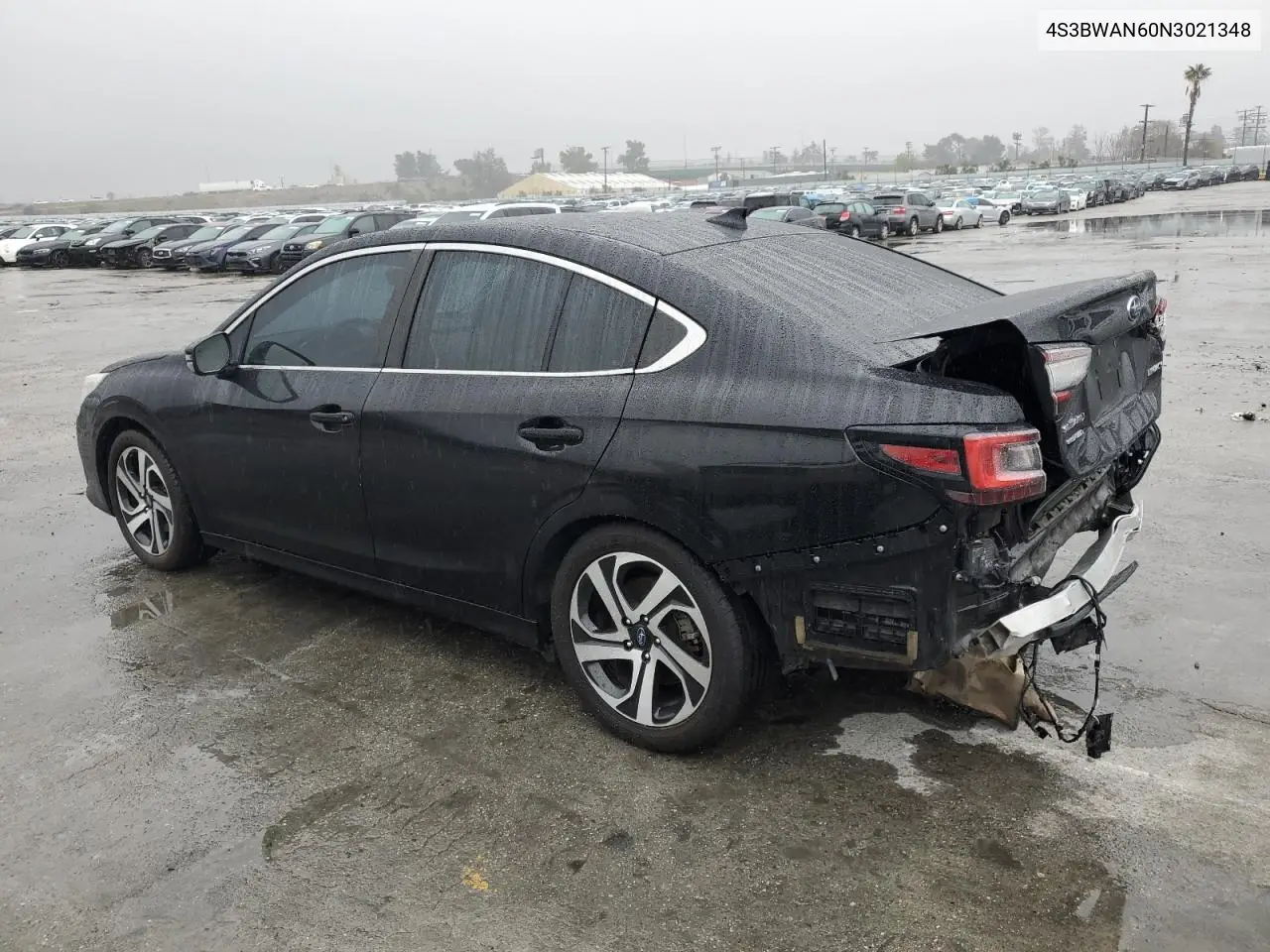 2022 Subaru Legacy Limited VIN: 4S3BWAN60N3021348 Lot: 42569315