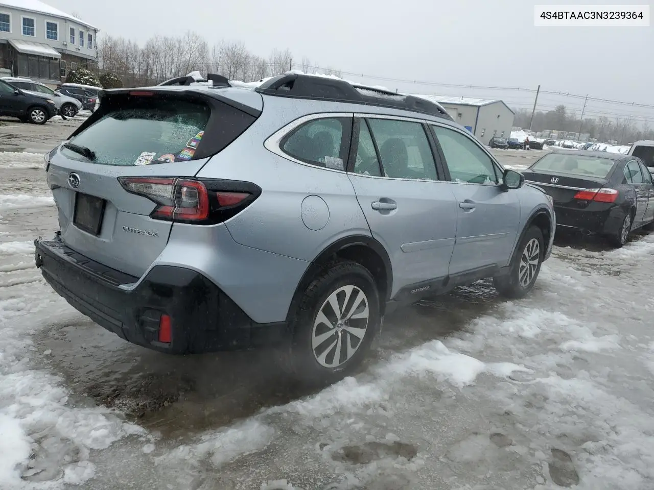 2022 Subaru Outback VIN: 4S4BTAAC3N3239364 Lot: 44996215