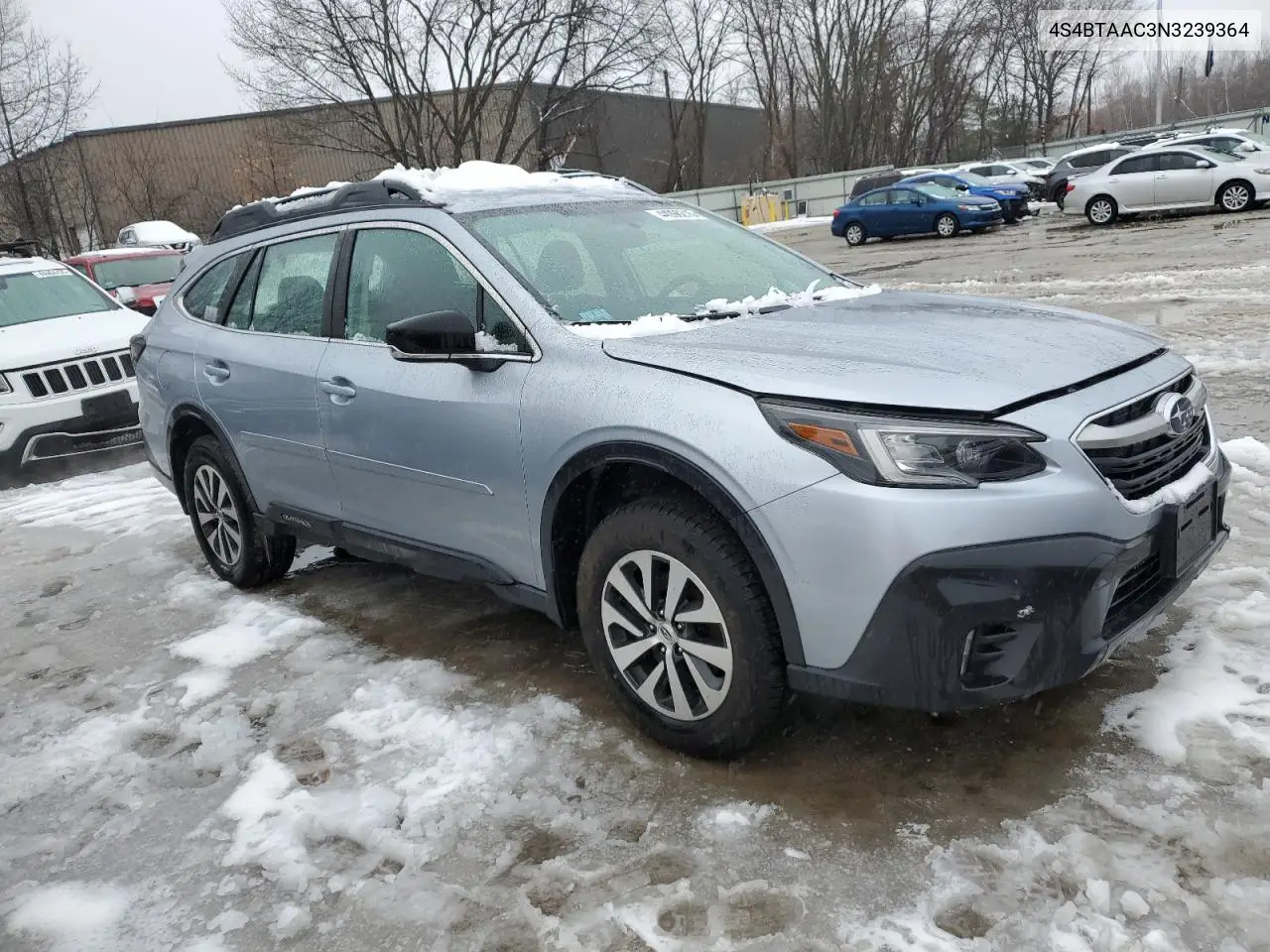 2022 Subaru Outback VIN: 4S4BTAAC3N3239364 Lot: 44996215