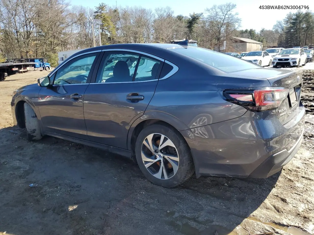 2022 Subaru Legacy VIN: 4S3BWAB62N3004796 Lot: 47166675