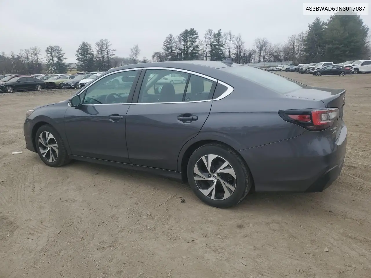 2022 Subaru Legacy Premium VIN: 4S3BWAD69N3017087 Lot: 49069365