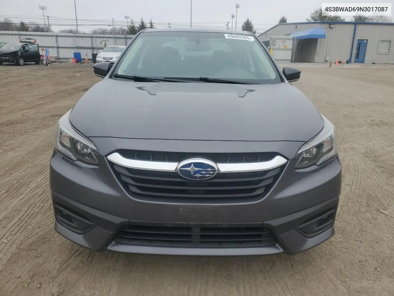 2022 Subaru Legacy Premium VIN: 4S3BWAD69N3017087 Lot: 49069365