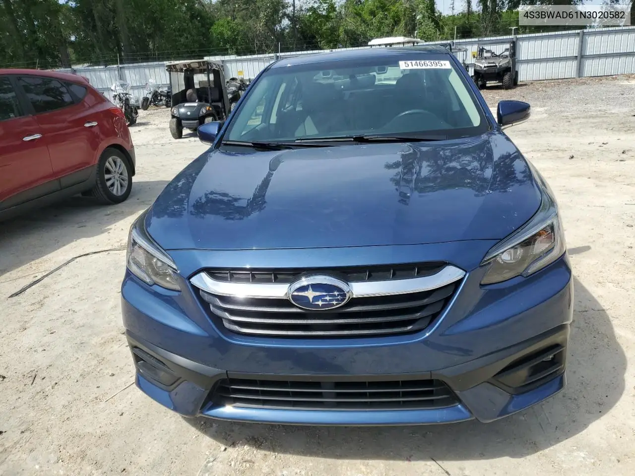 2022 Subaru Legacy Premium VIN: 4S3BWAD61N3020582 Lot: 51466395