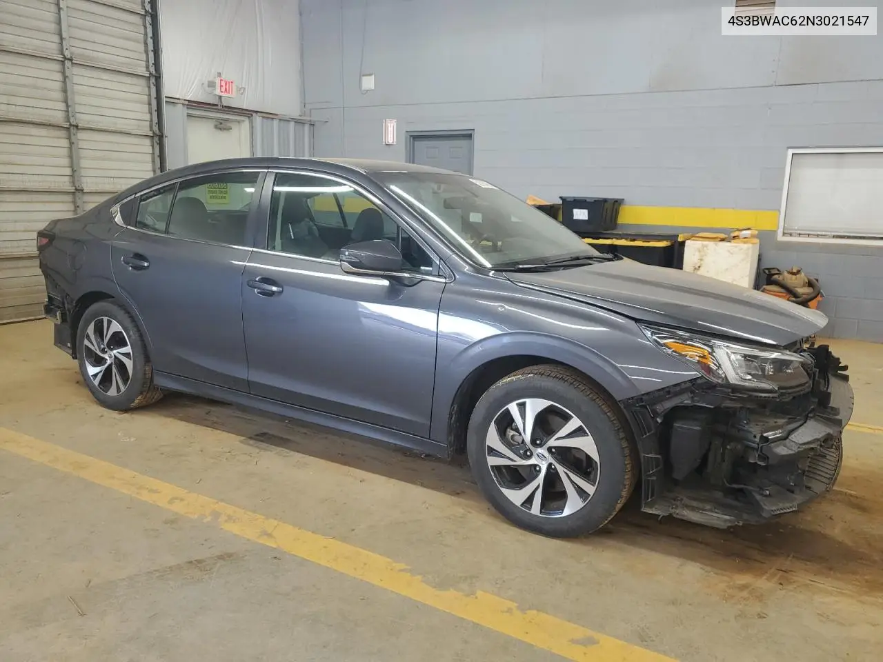 2022 Subaru Legacy Premium VIN: 4S3BWAC62N3021547 Lot: 52390465
