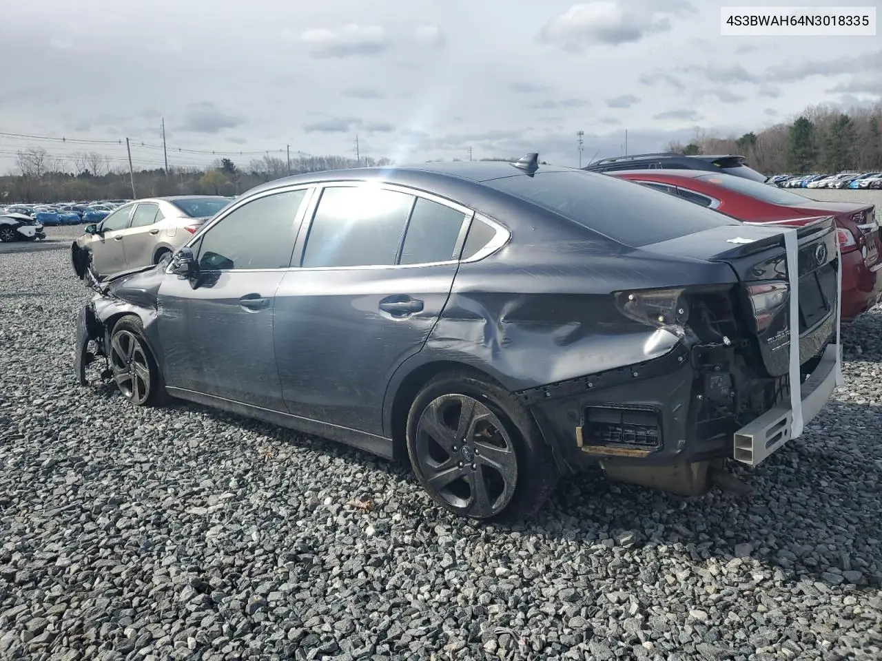 2022 Subaru Legacy Sport VIN: 4S3BWAH64N3018335 Lot: 52951095