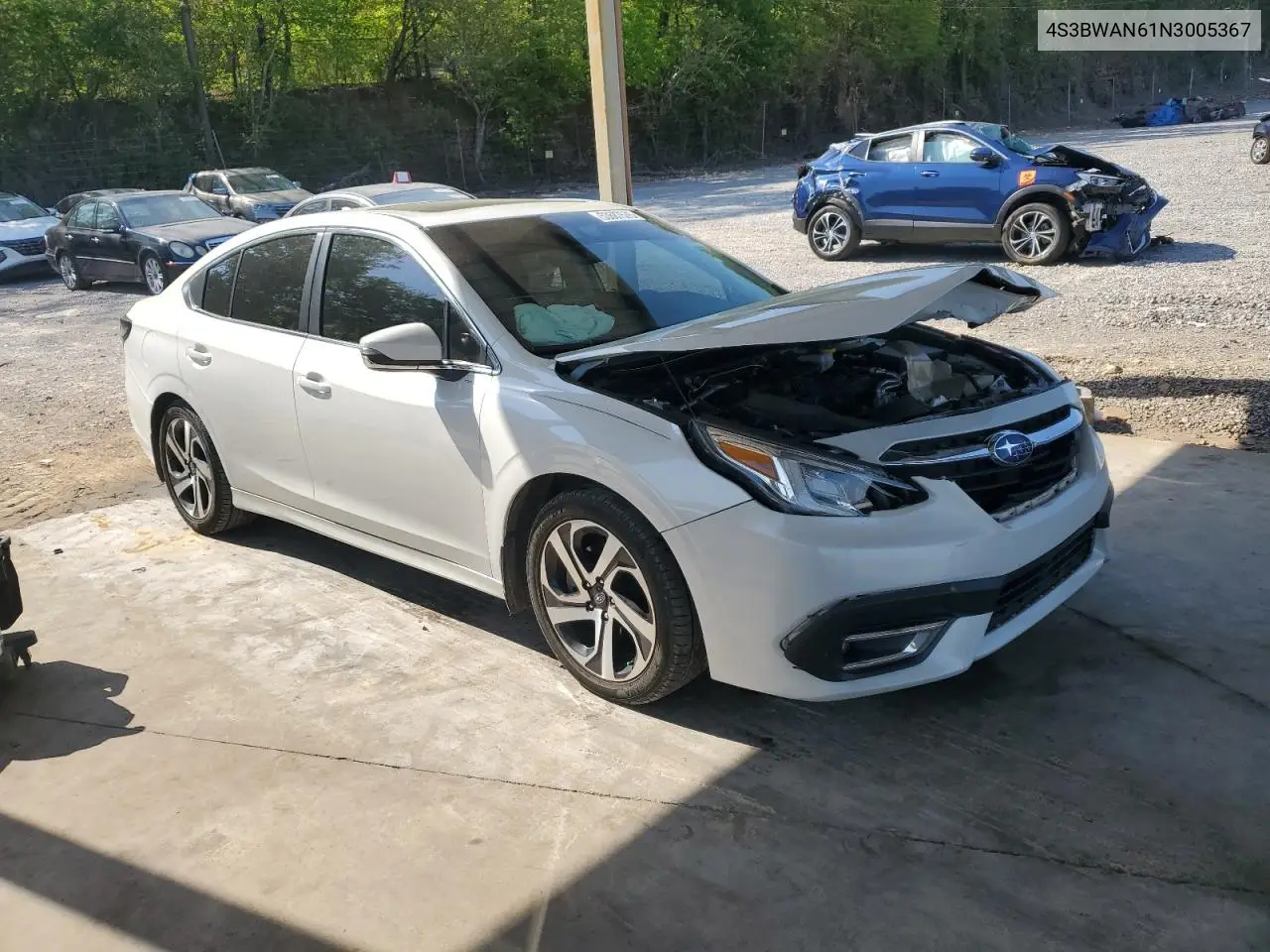2022 Subaru Legacy Limited VIN: 4S3BWAN61N3005367 Lot: 53687575