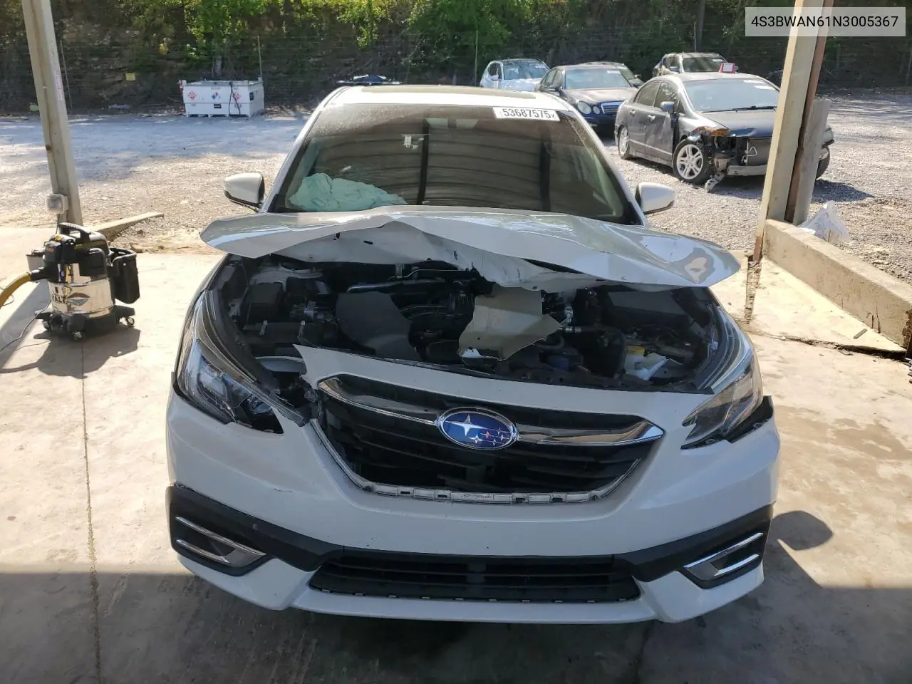 2022 Subaru Legacy Limited VIN: 4S3BWAN61N3005367 Lot: 53687575