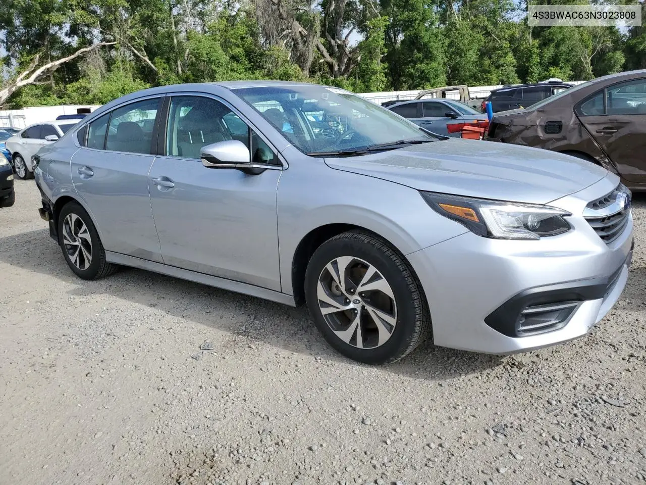 2022 Subaru Legacy Premium VIN: 4S3BWAC63N3023808 Lot: 54116695