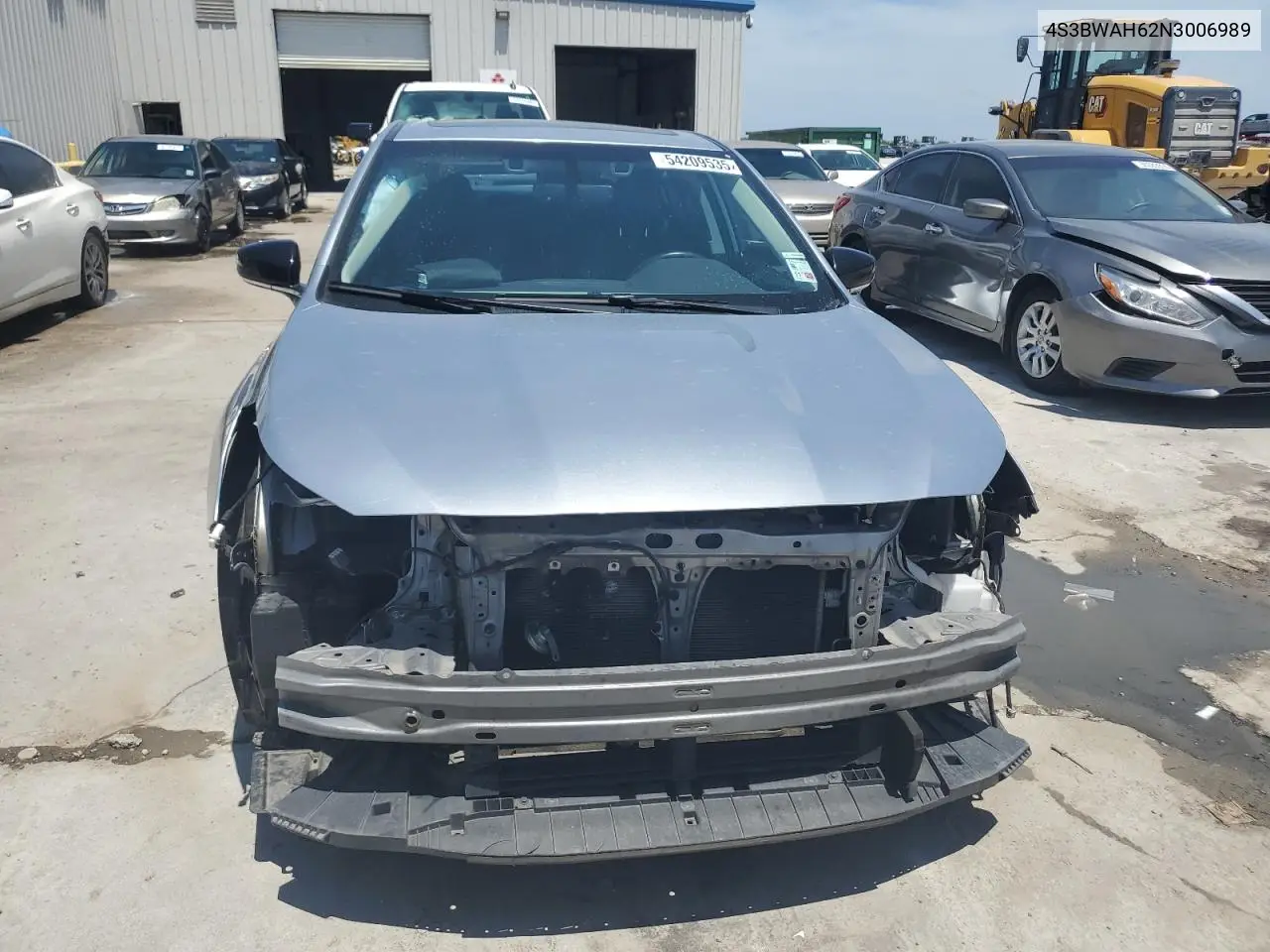 2022 Subaru Legacy Sport VIN: 4S3BWAH62N3006989 Lot: 54209535
