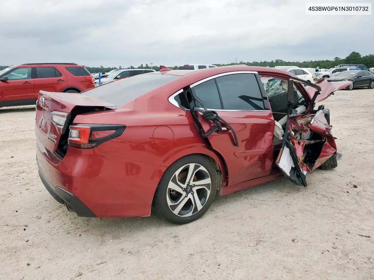 2022 Subaru Legacy Touring Xt VIN: 4S3BWGP61N3010732 Lot: 59272075