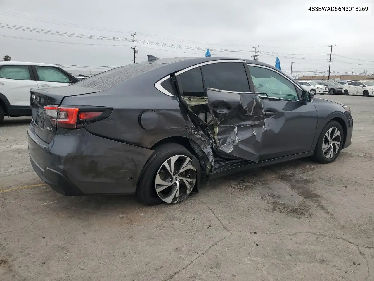 2022 Subaru Legacy Premium VIN: 4S3BWAD66N3013269 Lot: 59304775