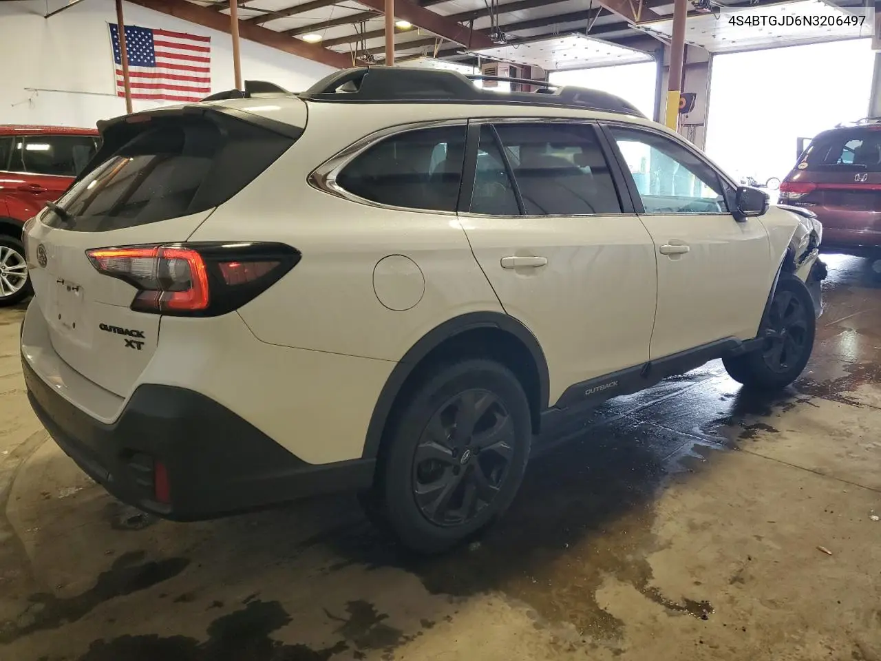 2022 Subaru Outback Onyx Edition Xt VIN: 4S4BTGJD6N3206497 Lot: 59954055