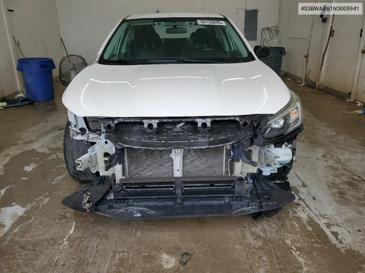 2022 Subaru Legacy VIN: 4S3BWAB61N3005941 Lot: 60133045