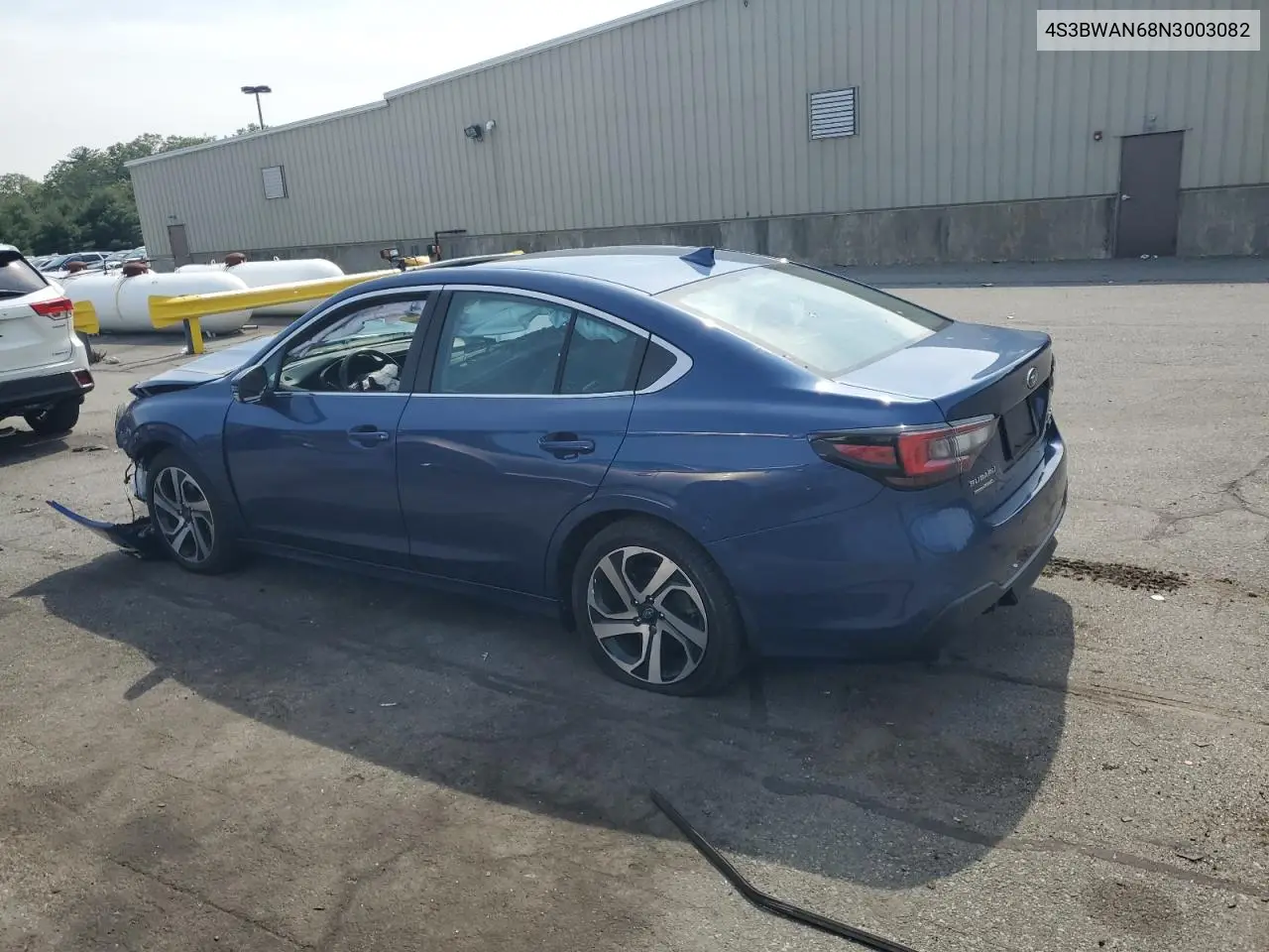 2022 Subaru Legacy Limited VIN: 4S3BWAN68N3003082 Lot: 60830365