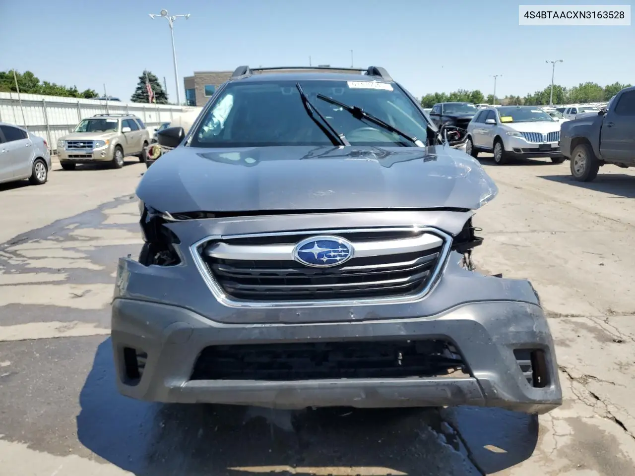 2022 Subaru Outback VIN: 4S4BTAACXN3163528 Lot: 61410045