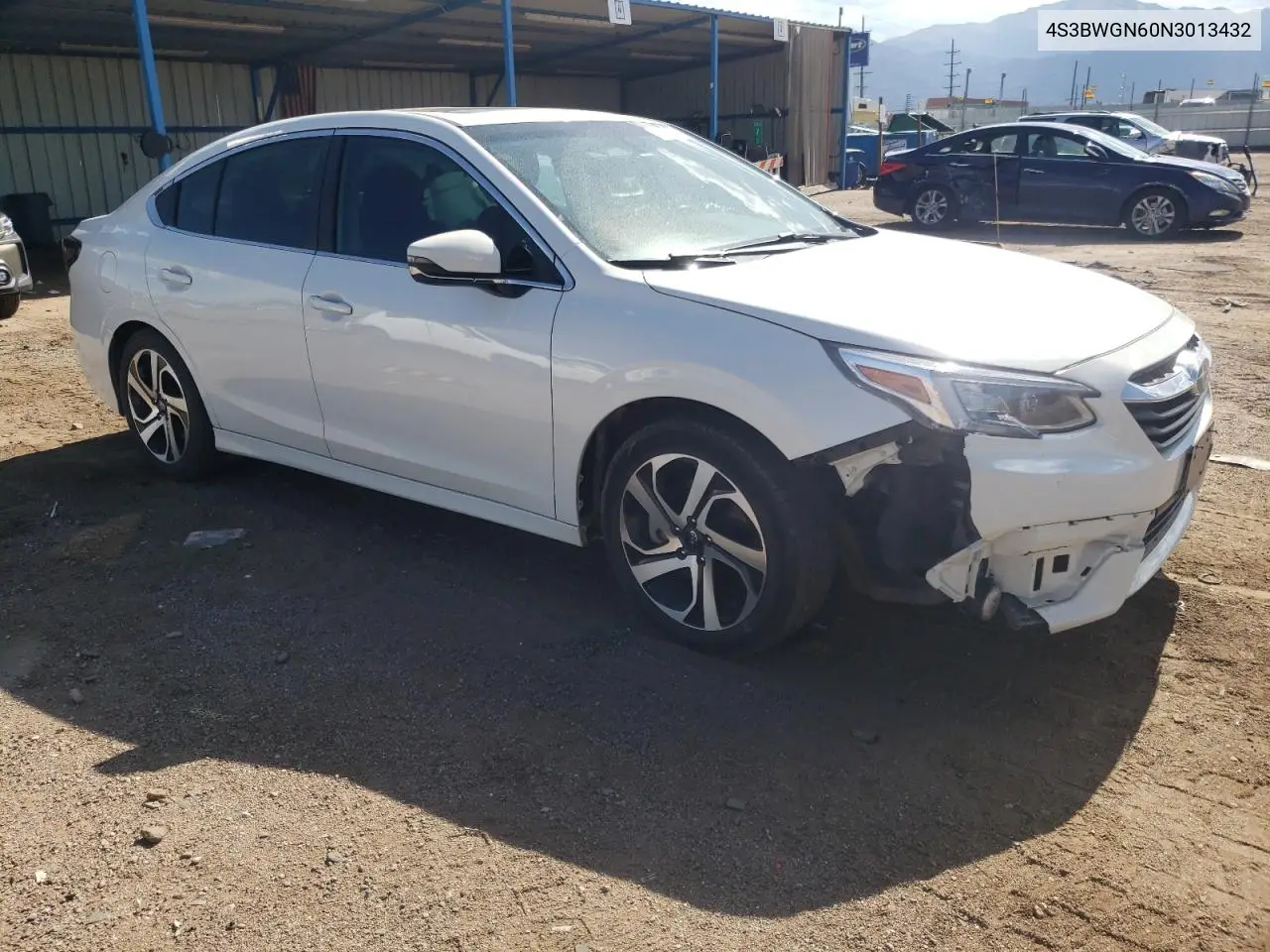 2022 Subaru Legacy Limited Xt VIN: 4S3BWGN60N3013432 Lot: 61594985