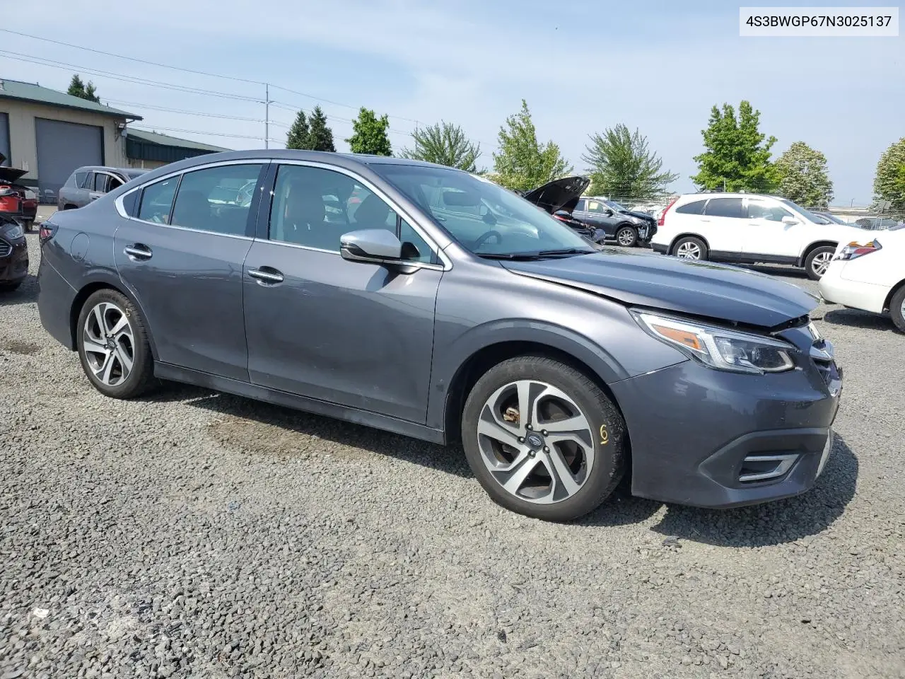 2022 Subaru Legacy Touring Xt VIN: 4S3BWGP67N3025137 Lot: 61800875
