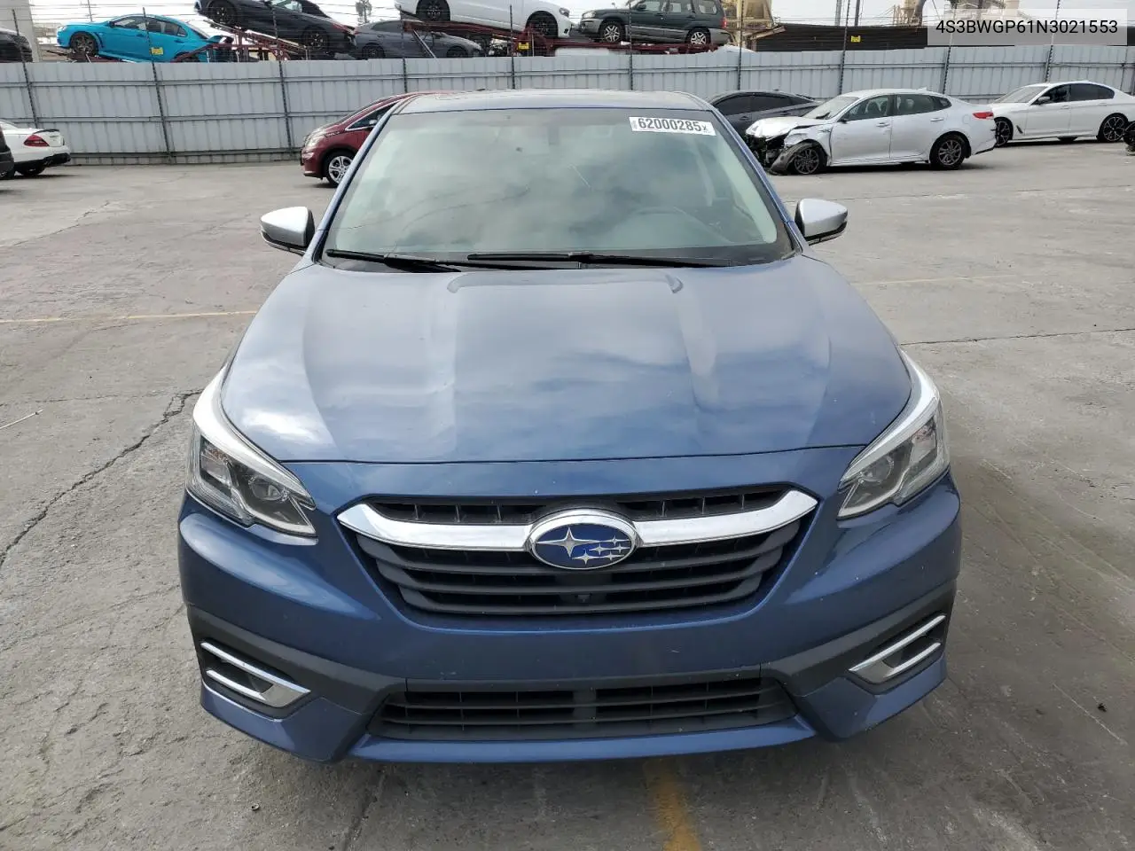2022 Subaru Legacy Touring Xt VIN: 4S3BWGP61N3021553 Lot: 62000285