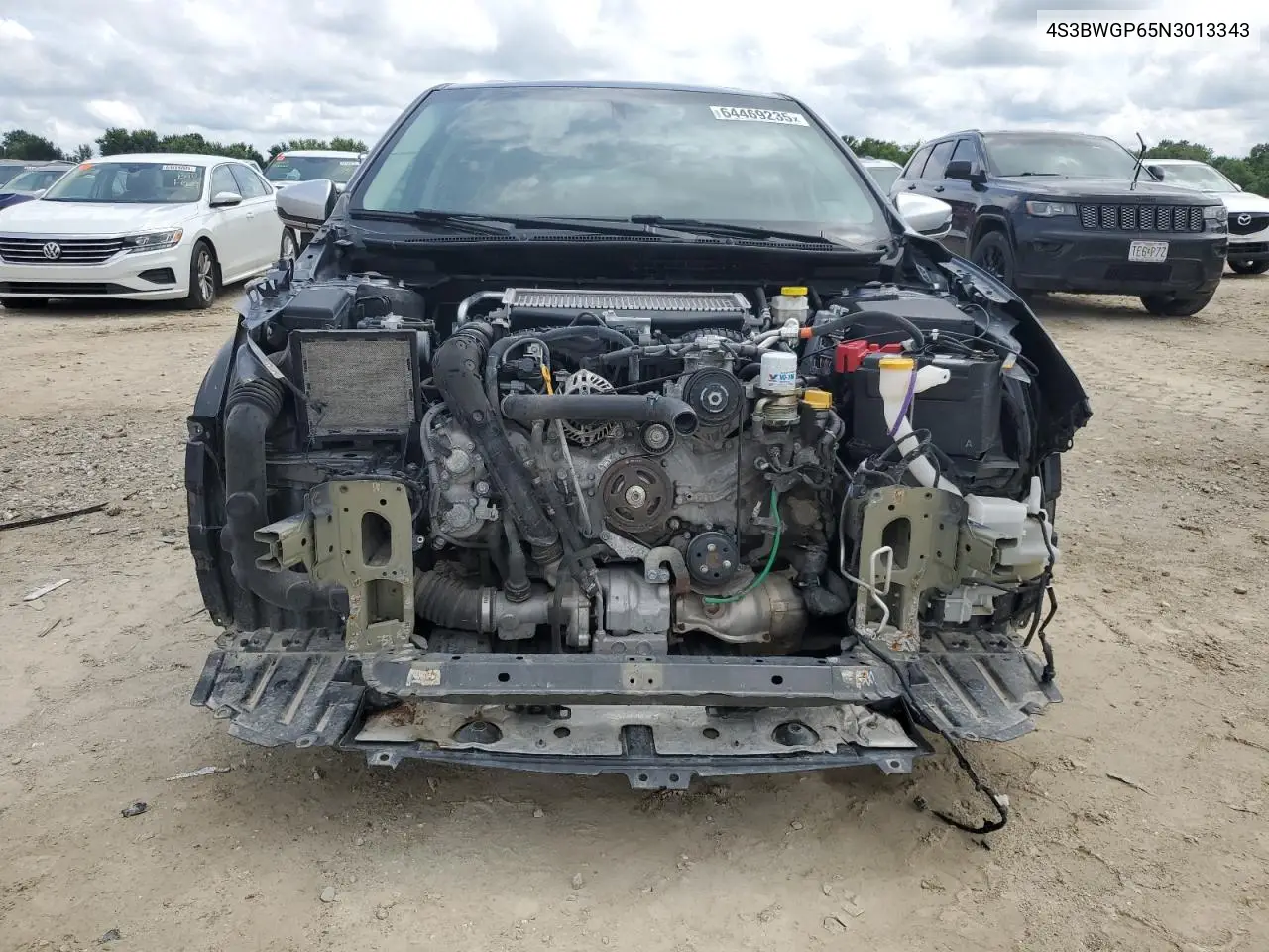 2022 Subaru Legacy Touring Xt VIN: 4S3BWGP65N3013343 Lot: 64469235